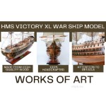 T032 HMS Victory Xl War Ship Model 